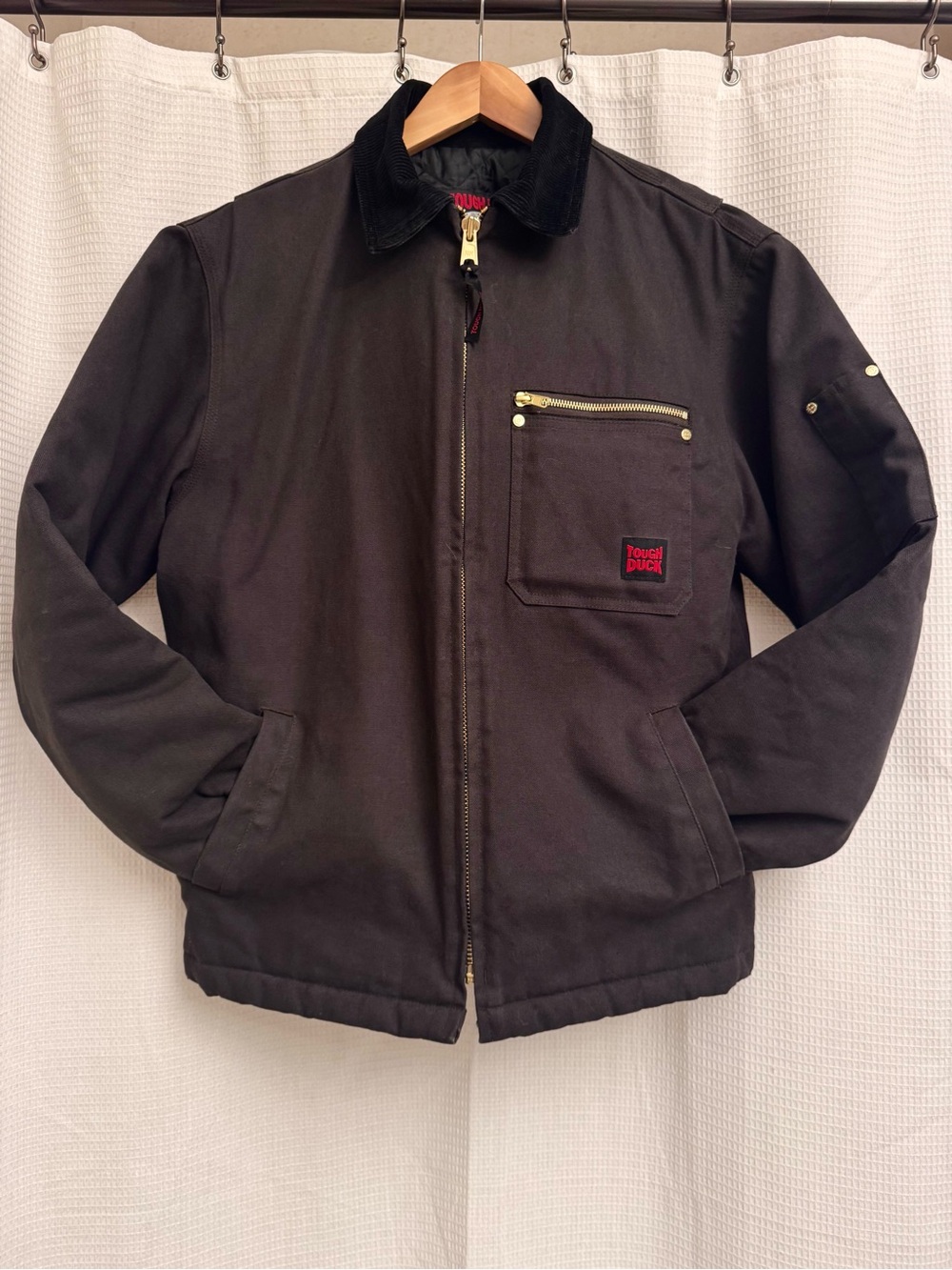 (Brown) Tough Duck Workwear Chore Jacket - Small